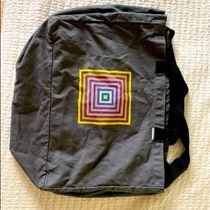 Gray x large Lularoe bag.